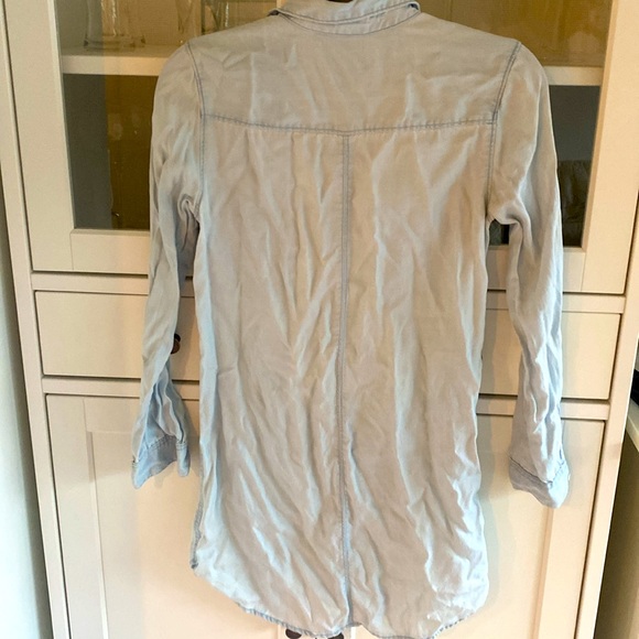 Womens button up denim dress. - Picture 2 of 2